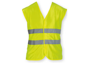 Yellow reflective vest