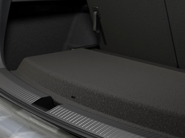 Stoßstangenschutz hinten passend für Seat Tarraco | ab 2018 + Edelstahl  matt Ladekantenschutz