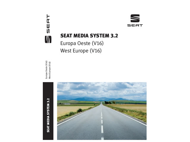 SEAT Media System 3.2 Západní Evropa V.16